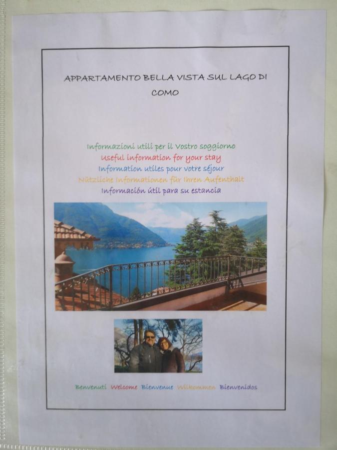 Appartamento "Bella Vista" Sul Lago Di Como Faggeto Lario 外观 照片