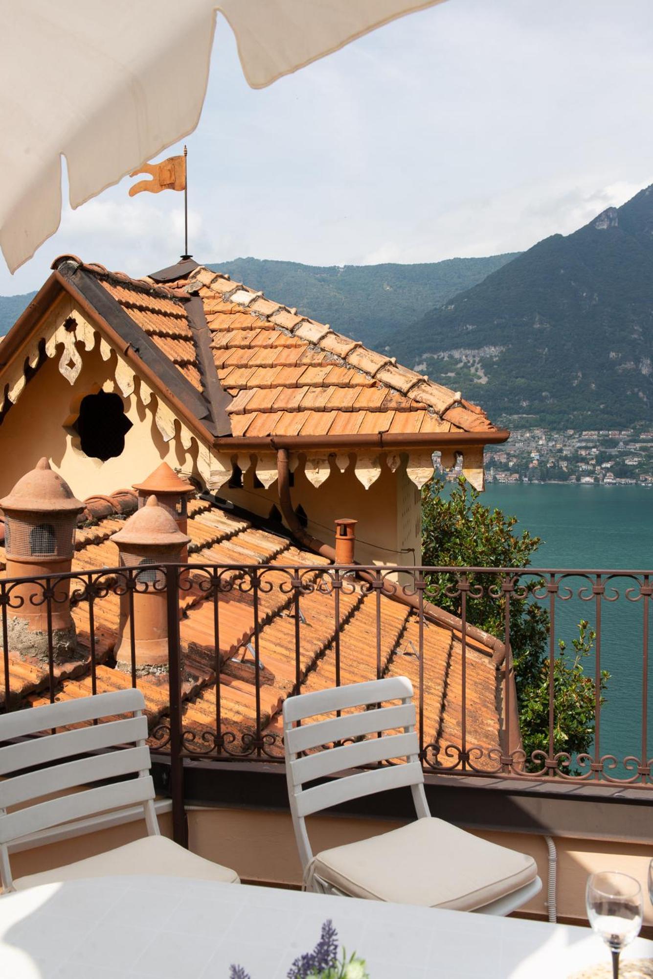 Appartamento "Bella Vista" Sul Lago Di Como Faggeto Lario 外观 照片